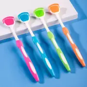 Tongue Brush, Tongue Scraper, Tongue Cleaner Helps Fight Bad Breath, 4 Tongue Sc