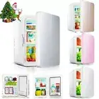 10L Mini Fridge Table Top Small Electric Cooler Portable For Bedroom Car Bar