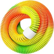 Ｓｉｍｈｏａ Exercise Hoop with Spring Design, PVC Material for Gym and Home, Weighted Hoop