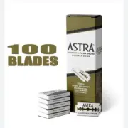 Astra Superior Platinum Double Edge Safety Razor Blades Shave Barber 100 Pack