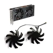 For PowerColor RX5500XT 6600 6600XT 6700 6700XT Fighter Graphics Cooling Fan