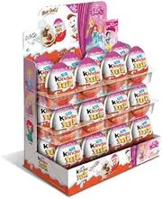 Chocolate Kinder Joy with Surprise Inside (24-Pack (Girls)) 24-Pack (Girls)