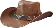 [Generic] Wide Brim Sun Hat for Western Cowboys And Cowgirls