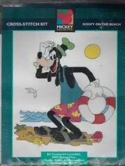 Mickey Unlimited~Goofy On The Beach~ Cross-stitch Kit 36011 Disney