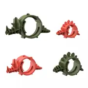 4pcs Multi-function Dinosaur Adjustable USB Cable Earphone Wire Bobbin Winder Cable Organizer from Xiaomi Youpin