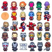 30Pcs Avengers Shoe Charms Decoration for Clog Sandals Superhero Spider man