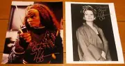 1998 DS9 Mary Kay Adams (Grilka) Autographed 8" X 10" Color & B&W Photographs