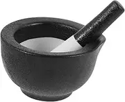Zerodeko 1 Set Ceramic Pestle Set Ceramic Pills Press Bowl Garlic Masher Kitchen Ginger Crusher Tool