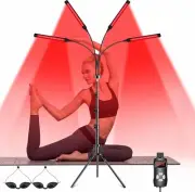 Red Light Device with Adjustable Stand and 2 Protective Glasses - 3 Timers