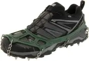 Forest Green Ice Spikes for Unisex Adults - Winter Hiking & Trail Running Safety