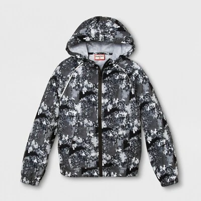 NWT Hunter For Target Kids Boy Performance Jacket Windbreaker XS Gray Camouflage