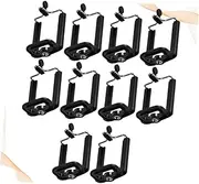 10pcs Creative Selfie Clip Phone Holder Mobile Phone Bracket Width Adjustment Strong Support for Abs Alloy Material
