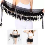 Women Belly Dance Belt Hip Scarf, Bellydance Hip Scarf Skirt Belly Dance Cloth