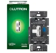 Lutron Toggler LED+ Dimmer Switch for Dimmable LED 3-Way, AYCL-153P-WH