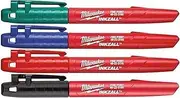 Milwaukee Inkzall Ultra Fine Tip Markers (Pack of 4)