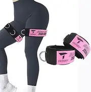 Thigh Strap Neoprene Padded Fitness Legs Cuff Adjustable Strength Training Accessories Speed Exercise for Taekwondo Football Running
