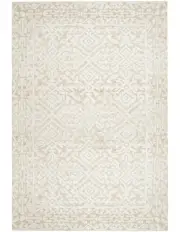 [Miss Amara] Josephine Tribal Transitional Rug in Cream