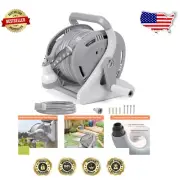 Elegant Garden Hose Holder with Swann-Inspired Design - Easy Installation