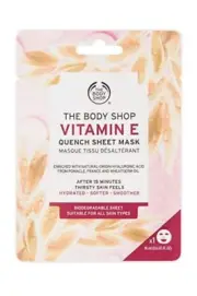 Vitamin E Quench Sheet Mask 18ml The Body Shop