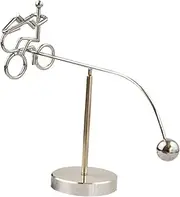 SAFIGLE Physics Toys: Tumbler Man Desktop Decoration Iron Tumbler Toy Balancing Tumbler Unique Design Present for Ages