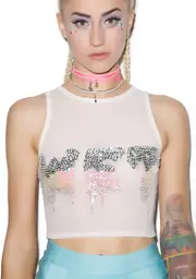 [This Is A Love Song] Wet Sequin Top