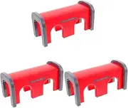SAFIGLE 3pcs Model Railway Scenery Toy Train Set Decorative Tunnel Model for Children