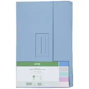 Otto Recycled Manila Document Wallets Foolscap 10 Pack
