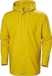 [Helly Hansen] Men's Moss Long Hooded Fully Waterproof Windproof Raincoat Jacket