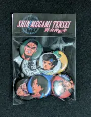 Shin Megami Tensei [Pin / Button Set] - Atlus SFC RPG Megaten Persona 2 3 4 5