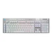 Logitech G915 X LIGHTSPEED Low-Profile Wireless Gaming Keyboard - White [920-012691]
