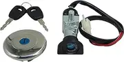 Ignition Barrel Key Switch for XG750 500 2014-2020 Motorcycle Ignition Switch Kit Assembly Fuel Gas Cap Tank Cover with 2 Keys Motor Ignition Key Switches