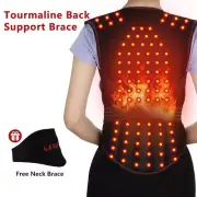 Self-heating Back Support Hot Vest Waist Shoulder Lumbar Posture Corrector Brace