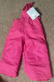 Cat & Jack Snow Bib Pants 12 Months Winter Sledding