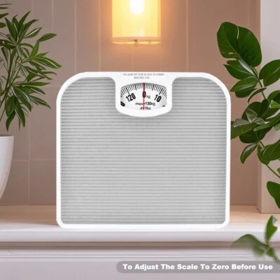 Genuine Propert Weighing Machine Mechanical Bathroom Body Weight Scale 130kg AU