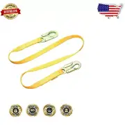 Durable 6-Feet Web Restraint Lanyard with Locking Snap Hook - ANSI Compliant