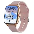 Men Smart Watch Women Custom Dial Smartwatch for Men Android IOS Waterproof Blue