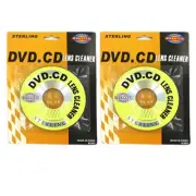 2 DVD Player CD Disc Laser Lens Cleaner Console Cleaning PS3 Xbox 360