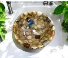 18" Round Wild Agate Stone Sink Luxury Kitchen & Bathroom Washbasin Home Decors