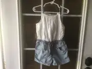 CYNTHIA ROWLEY ROMPER, SIZE 4T