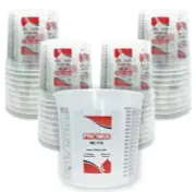 Paint & Epoxy Mixing Cups Buckets - Box of 40 - 174 Ounce (5-Quart)