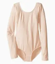 NEW $114 Bloch For Dancers Girls Pink Long Sleeve Leotard One-Piece Size 2-4