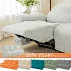 Stretch Recliner Chair Covers Jacquard Armchair Sofa Slipcover Soft Seat Cover