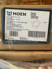 Kitchen Sink Undermount Moen G18195 23 x 18 in. Stainless Steel Single Bowl