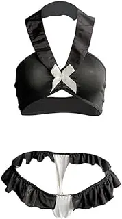 [generic] Mesmerizing Mesh Outfit Sailor Girl Lolita Maid Student Policewoman Christmas Women Flirty Lingerie Aprons Garter