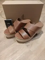 BNIB Wittner Tan Platform Espadrille Size 41