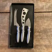 Zwilling Collection J.A. Henckels Three 3 Piece Cheese Knife Set