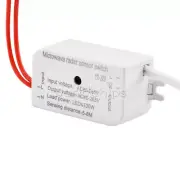 AC85-265V100W PIR Microwave Radar Body Motion Sensor Module Auto Infrared Switch