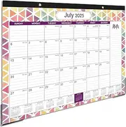 MaaIbok 2024 Desk Calendar - January to December - Large 17'' x 12'', Ruled Blocks, to-do List & Notes, Corner Protectors, Office Supplies Desktop for Planning., (PDMSCJHZL24B)