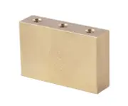 Genuine Floyd Rose FROFTB32 Original Fat Brass Tremolo Upgrade Block, 32mm