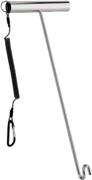 Stainless Steel Fishing Hook Remover，Dehooker Tool,Push/Pull Hook Remover